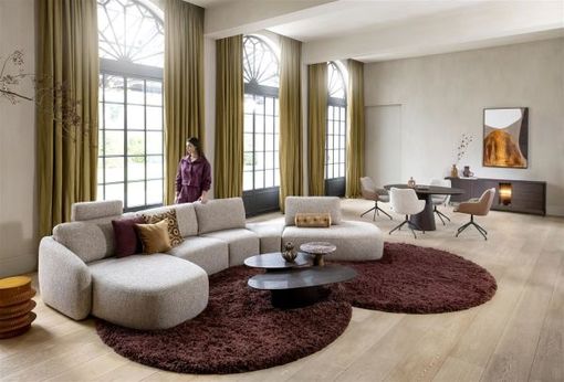 XOOON Trenton, Couchtisch 120 x 50 cm - Braun - 7