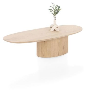 XOOON Trenton, Couchtisch 120 x 50 cm - Beige, Braun - 3