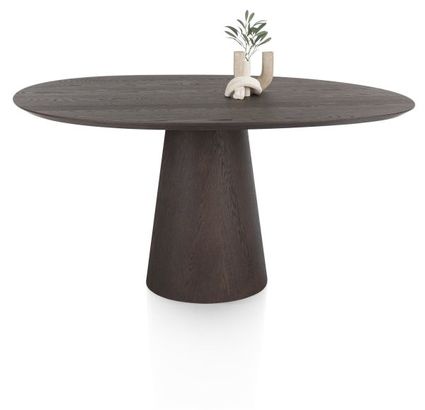 XOOON Trenton, Tisch 150 x 120 cm - Braun - 1