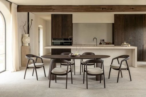 XOOON Trenton, Tisch 150 x 120 cm - Braun - 18