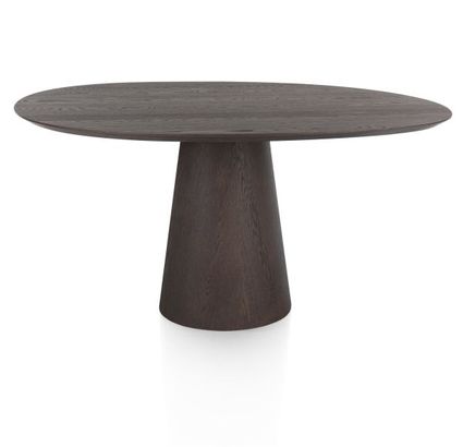 XOOON Trenton, Tisch 150 x 120 cm - Braun - 4