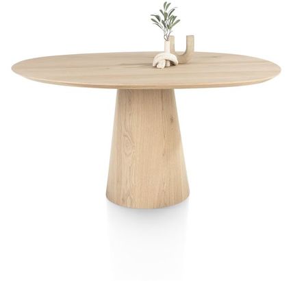 XOOON Trenton, Tisch 150 x 120 cm - Beige, Braun - 1