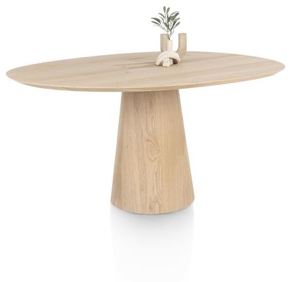 XOOON Trenton, Tisch 150 x 120 cm - Beige, Braun - 3