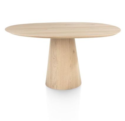 XOOON Trenton, Tisch 150 x 120 cm - Beige, Braun - 4