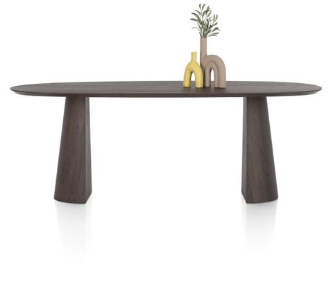 XOOON Trenton, Tisch 210 x 105 cm - Braun - 1