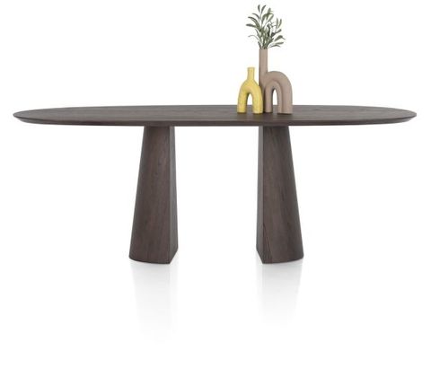 XOOON Trenton, Tisch 210 x 105 cm - Braun - 2
