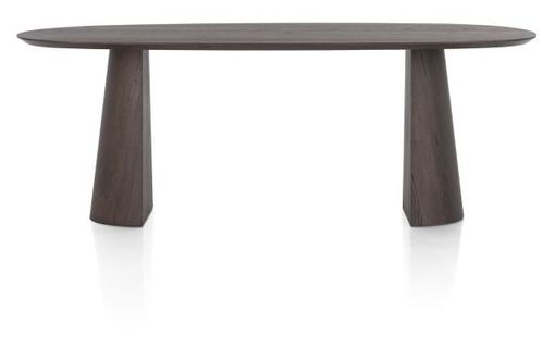 XOOON Trenton, Tisch 210 x 105 cm - Braun - 3