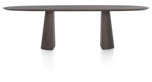 XOOON Trenton, Tisch 270 x 120 cm - Braun - 4