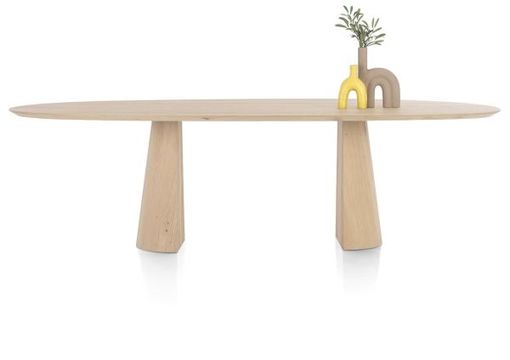 XOOON Trenton, Tisch 270 x 120 cm - Beige, Braun - 2