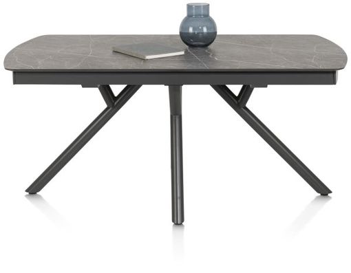 XOOON Novello, Ausziehtisch 200 (+ 78) x 100 cm - Primo Laminato marble - Grau - 5