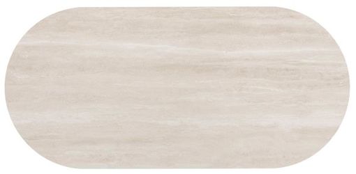 XOOON Brianto, Tisch 210 x 100 cm - Keramik Travertin Platte - Beige - 2