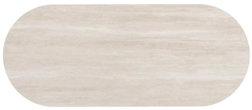 XOOON Brianto, Tisch 240 x 100 cm - Keramik Travertin Platte - Beige - 2