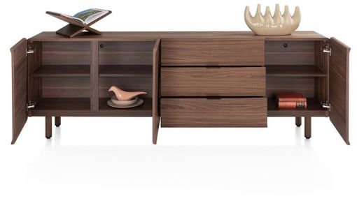 XOOON Brianza, Sideboard 235 cm - 3-Türen + 3-Laden -  - 3