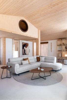 XOOON Brianza, Couchtisch 130 x 65 cm - Braun - 6