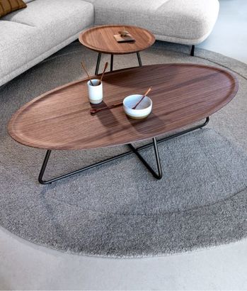 XOOON Brianza, Beistelltisch 50 x 50 cm - Braun - 12