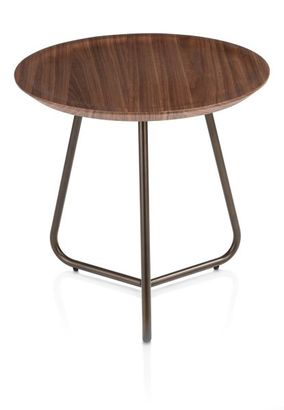 XOOON Brianza, Beistelltisch 50 x 50 cm - Braun - 4