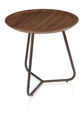 XOOON Brianza, Beistelltisch 50 x 50 cm - Braun - 5