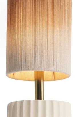 Coco Maison Tischleuchte "Ambre" mit Farbverlauf - Braun, Taupe - 2