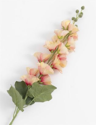 Coco Maison Alcea Spray Kunstblume H105cm - Gruen, Pink, Orange - 3