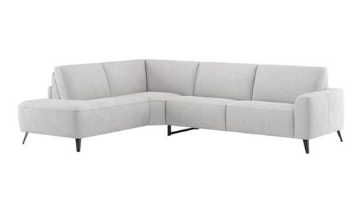 XOOON Carini, 3-Sitzer Armlehne rechts - fest - inkl. Bonellfederkern - Grau, Weiss - 4