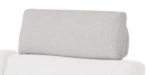 XOOON Carini, Kopfstütze für 3.5-Sitzer + Ottomane - 60 cm - Grau, Weiss - 2