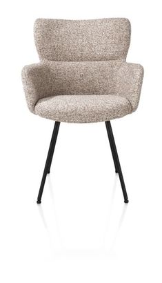 XOOON Sage, Armlehnstuhl - 4-Fußen - Schwarz/ Anthrazit, Braun, Grau, Gruen, Orange, Taupe, Weiss - 1