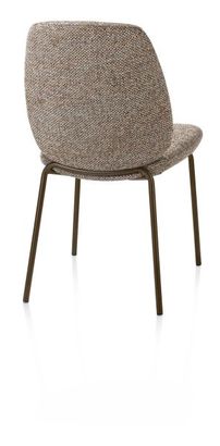 XOOON Fae, Stuhl - 4 Fußen - selected choices - Schwarz/ Anthrazit, Braun, Grau, Gruen, Orange, Taupe, Weiss - 3