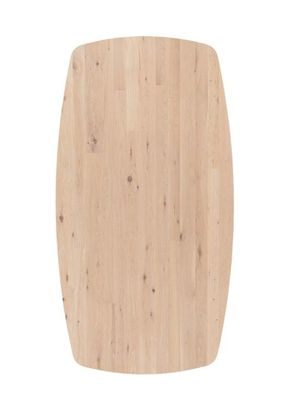 XOOON Arvada, Esstisch 190 x 100 cm, oval, 4 Beine - Beige, Weiß, Gelb - 2