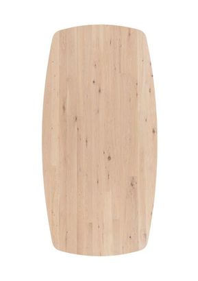XOOON Arvada, Esstisch 220 x 110 cm, oval, 4 Beine - Beige, Weiß, Gelb - 2