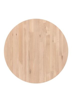 XOOON Arvada, Tresentisch 125 cm, rund, 4 Beine - Beige, Weiß, Gelb - 2