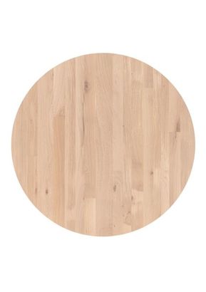 XOOON Arvada, Tresentisch 140 cm, rund, 4 Beine - Beige, Weiß, Gelb - 2