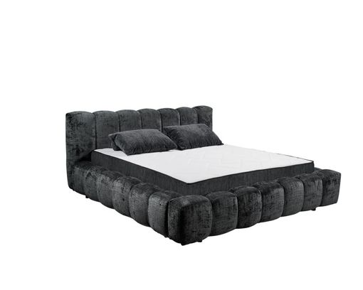 Polsterbett "Essex", ca. 180x200 cm - Cremona grey - 1