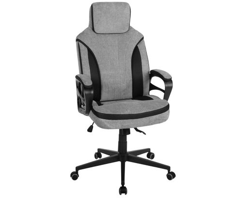 Chefsessel "Damien" - Grau/Schwarz - 1