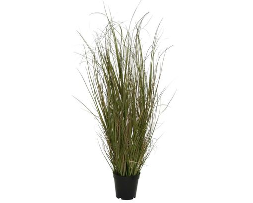Gras aus Kunststoff, im Topf, ca. 60 cm hoch - Grün - 1