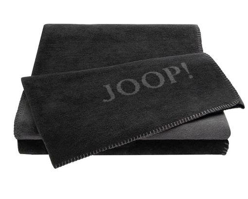 Joop Decke "Trend", ca. 150x200 cm, schwarz - schwarz - 1