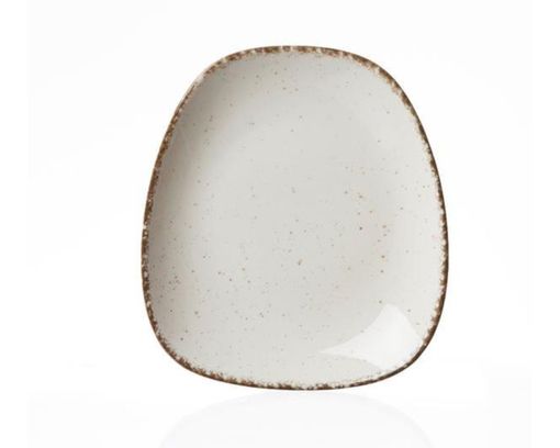 Teller "Casa", oval, ca. 19x16,5 cm, creme - creme - 1