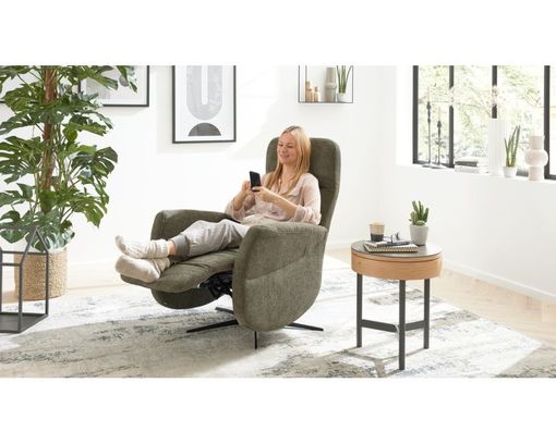 Interliving Fernsehsessel 4530, grün, mit Sternfuß - Jagdgrün - 2