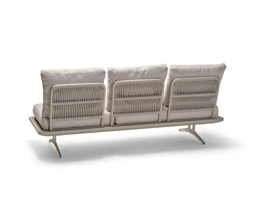 Stern Lounge/Liege "Enya" - Greige / Vanilla - 2