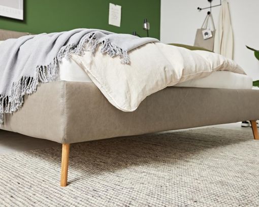 Interliving Polsterbett 1417, Lederbezug - Fango - 7