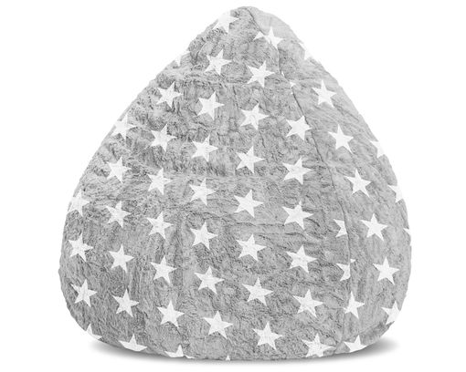 Sitzsack Moos Grau - grau - 1
