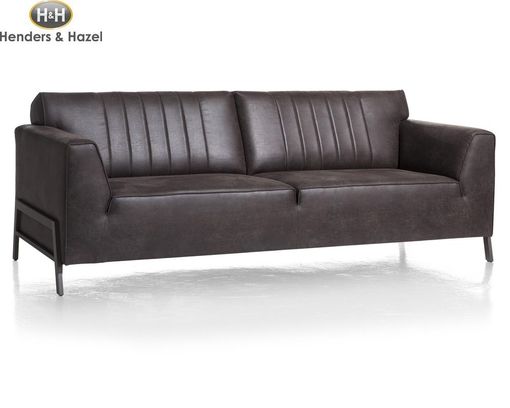 3-er Sofa "Zembla" Henders & Hazel Stoff anthrazit - Anthrazit - 1