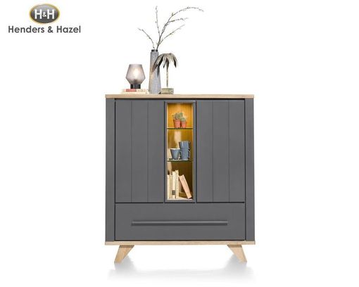 Schrank/Highboard Henders & Hazel Jardin Anthrazit - Railway Brow / anthrazit - 2