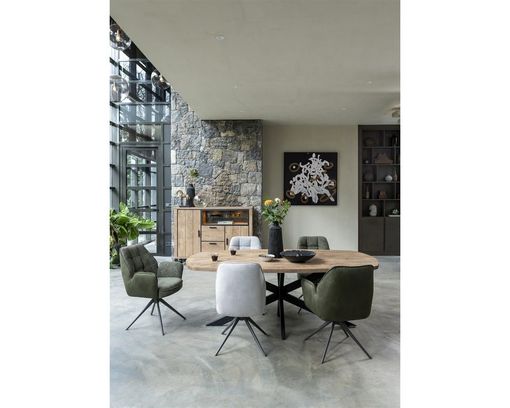 Henders & Hazel Stuhl "Bell", drehbar - Calabria/Vada - 5