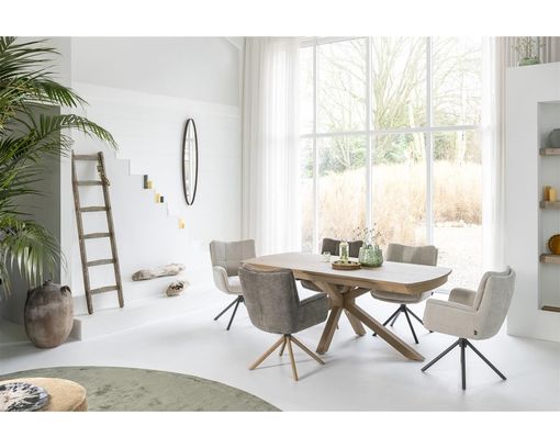 Henders & Hazel Tisch "Nyon", ausziehbar - Sand natur - 3