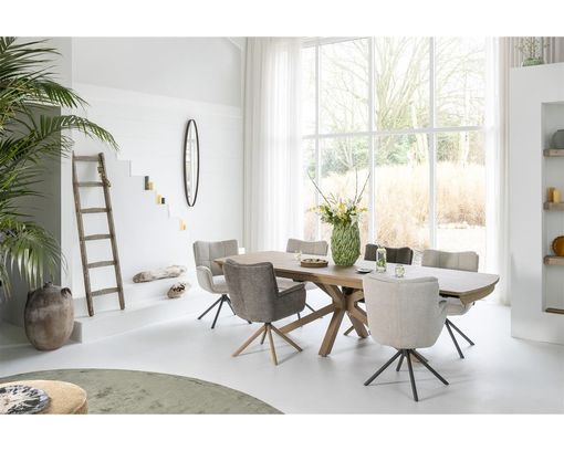 Henders & Hazel Tisch "Nyon", ausziehbar - Sand natur - 4