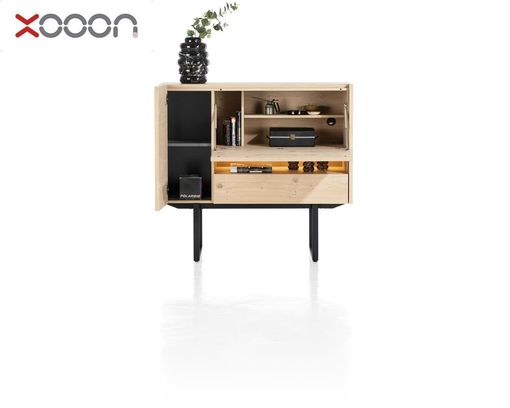 XOOON Highboard "Modali" mit LED-Beleuchtung - Natural Oak - 3