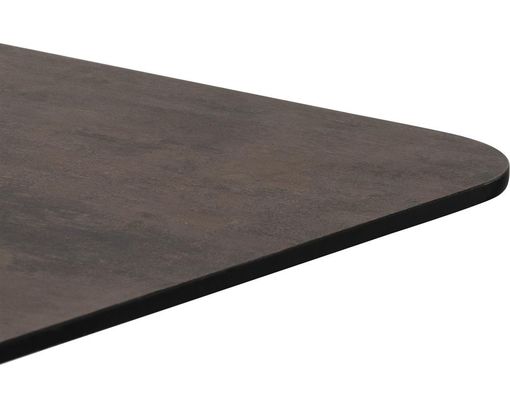 Coco Maison Bistrotisch "Brest", Stonelook Rust/Schwarz - Stonelook Rust/Schwarz - 4