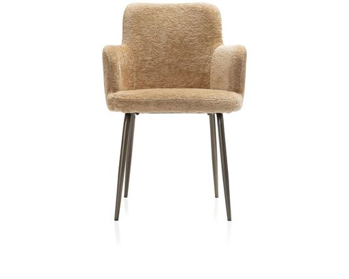 Coco Maison Armlehnstuhl "Olle", Gelb/Champagnerfarbig - Ockergelb - 1