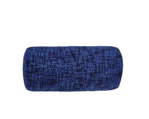 Nackenrolle "Twist", ca. 22x50 cm, dunkelblau - Dark Blue - 1