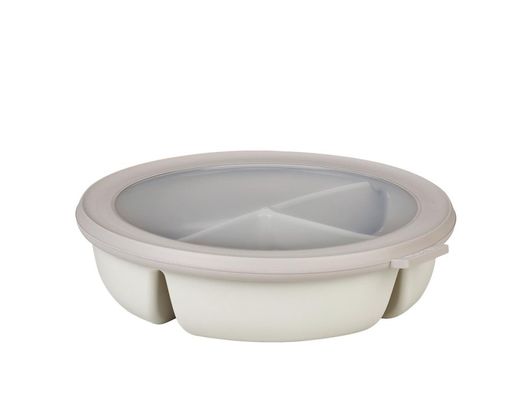 Mepal Bento-Bowl mit drei Fächern, weiß - Weiß - 1
